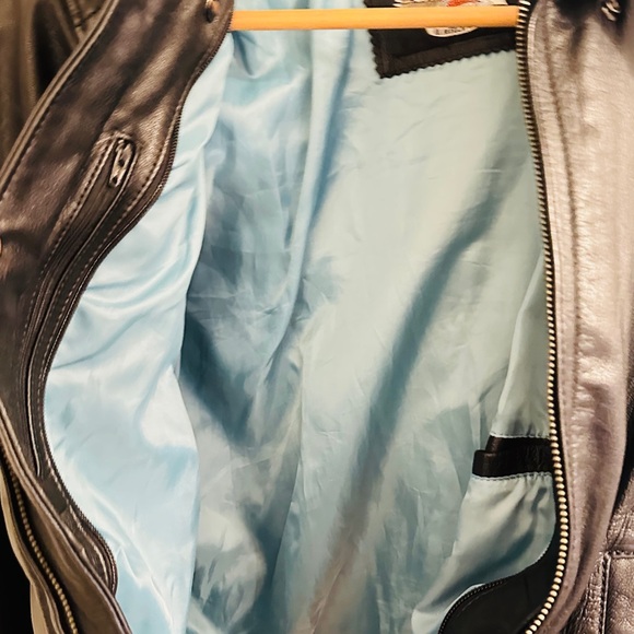 Harley-Davidson Women’s Black Leather Jacket with Liner - Size Small - Picture 5 of 5